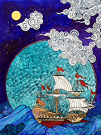 Sailing at Night