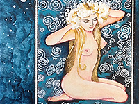 Woman Bathing