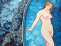 Woman Bathing